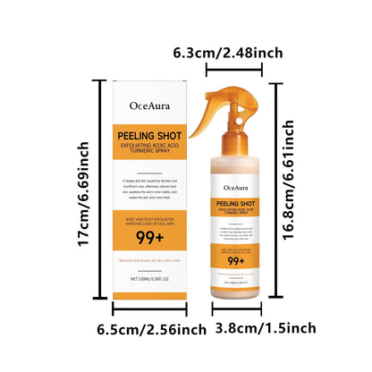 Kojic Acid Turmeric Cutin Cleaning Spray